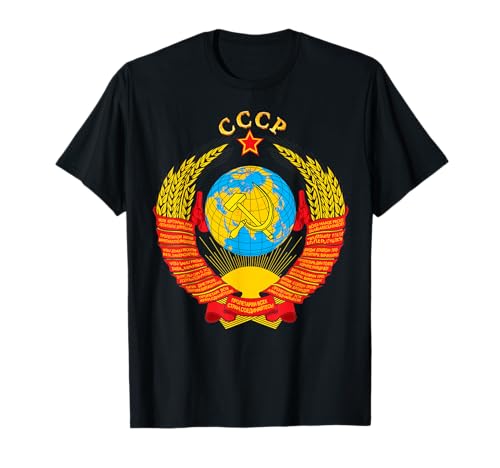 CCCP URSS Comunista Soviético Vintage Retro Camiseta