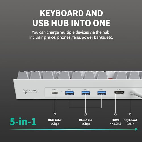 Clavier hub USB-C HDMI pour libérer les ports de votre iMac encombré - 3