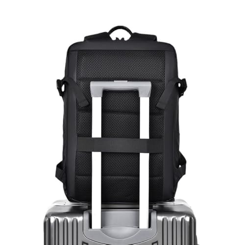 Sac à dos professionnel noir en tissu haute qualité résistant - 5