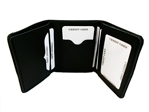 Men's Firefighter Handcrafted Leather Trifold Wallet4