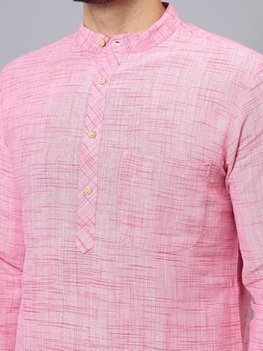 Image of LATEST CHIKAN Men's Cotton Regular Kurta