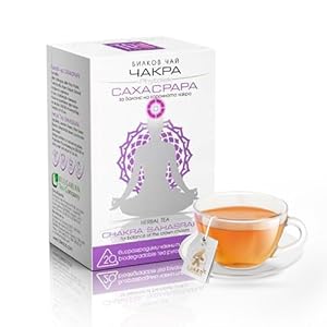 KUKER – Sahasrara Chakra Tea | Crown Chakra Balance – Premium Nettle Tea Bags with Herbal Infusion, 20 Bags | Healthy Drink, Lavender & Rose Petal Blend | Premium Bagged Tea Collection, 30g