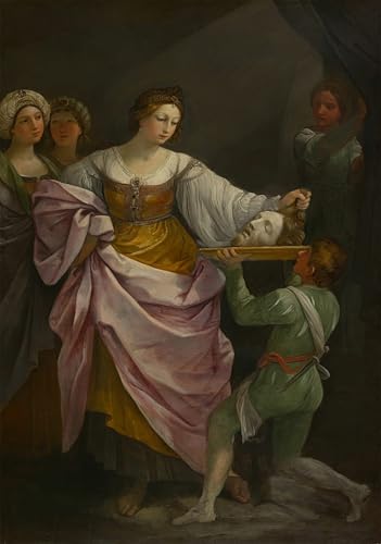 Tableau la Tête de Saint Jean Baptiste pour habiller un grand mur vide avec élégance