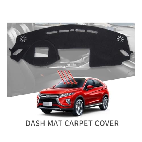 Tapis de tableau de bord pour Mitsubishi Eclipse Cross 2017-2023