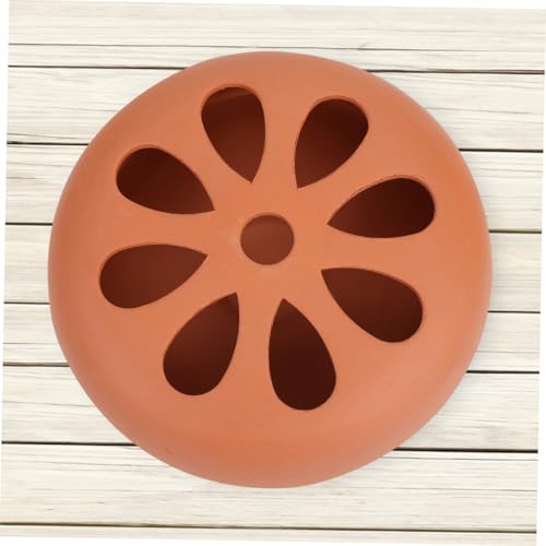 Brûleur de parfum en terre cuite support spirale maison et diffuseur extérieur