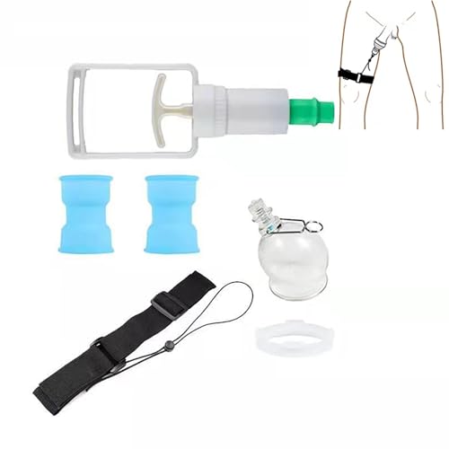 Qiyasex Penis Extender Penisstrecker Penispumpe Mit Vakuum Training Vakuumpumpe Für Den Mann DehngeräT Für PenisverläNgerung & Potenzsteigerung Eichelsauger Im Set Für Dauerhafte Vergrößerung