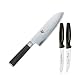 Produktbild Kai Santokumesser 18 cm Shun Damastmesser DM-0702 plus je 1 x SCHARFsinnig Messer B & S