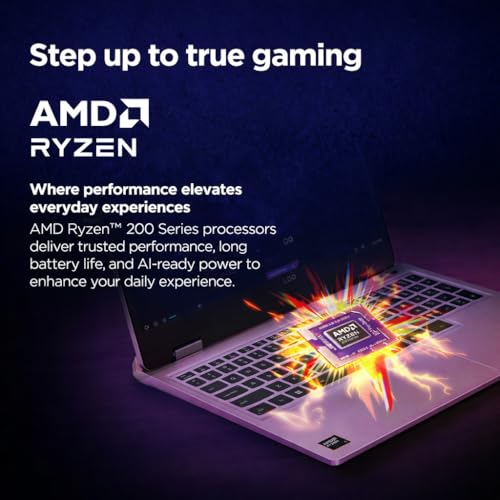 Image of Lenovo LOQ Gaming Laptop, 15.6 inch FHD 144Hz Display, AMD Ryzen 7 250, NVIDIA GeForce RTX 5060, 32GB RAM, 1TB SSD, Wi-Fi 6, Backlit Keyboard, Win 11 Home, Luna Grey, w /Mytrix Accessory Lifetime Office
