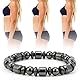 Abnehmen Armband, Mode Magnetarmband, Gewichtsverlust, Männer Frauen Unisex Schwarz Stein Gesundheitswesen Magnetfeldtherapie, tolles Geschenk