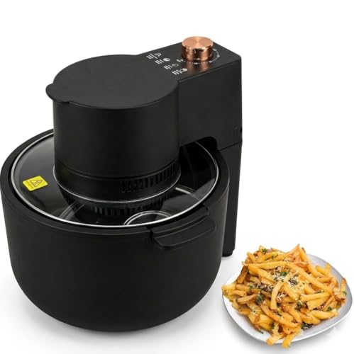 Image of Air Fryer 6.5L For Kitchen 1200W - Uses Up to 80% Less Fat, Healthy Oil-Free Cooking-360 Hot Air Circulation-Nonstick Basket, Quick & Easy Meals in Minutes -Ideal for Frying /Grilling /Roasting