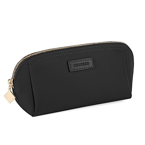 CHICECO Handy Cosmetic Pouch Clutch Makeup Bag - Black/Medium