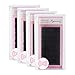 Produktbild Weimob 4 PCS D-Curl Seidenwimpern - Schwarz - Einzel Wimpern - Stärke 0,20mm - Länge(11mm-11mm-12mm-12mm) Eyelash Extensions Wimpernverlängerung MEHRWEG
