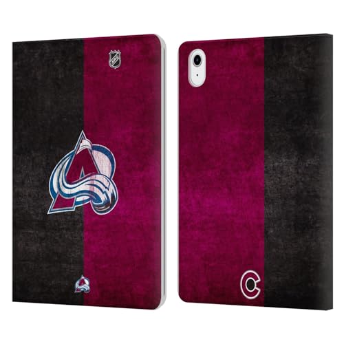 Étui en cuir Colorado Avalanche NHL de qualité pour iPad Air