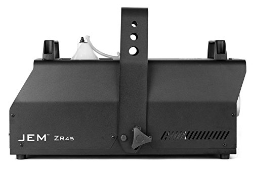Máquina de humo profesional Martin JEM ZR45 de alta resistencia, 1800 W, tanque de 5 L, compatible con DMX y control remoto inalámbrico miniatura 1