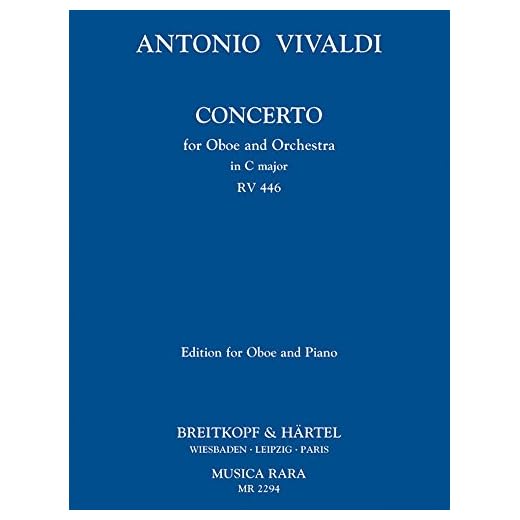 VIVALDI A. - CONCIERTO DO M - RV.446