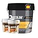 Pintura de Resina Epoxi Monocomponente para Suelos GRIS ARDILLA. RAL 7000. 4 Ltr. + 2 Imprimación Decokril Rapid 750 ML