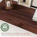 Weyderk 60 Inch Fireplace Mantel, Handcrafted Mantel Shelf for Over Fireplace, Wood Mantel with Invisible Heavy Duty Bracket, Wood Floating Shelves for Wall-Mounted, 60 Inch, Walnut