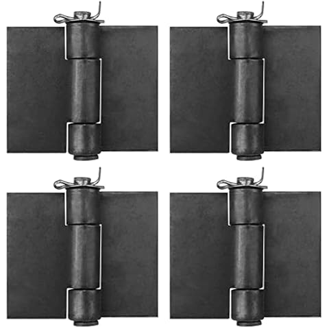 TSSS 85mm Weldable Steel Door Hinges Cover