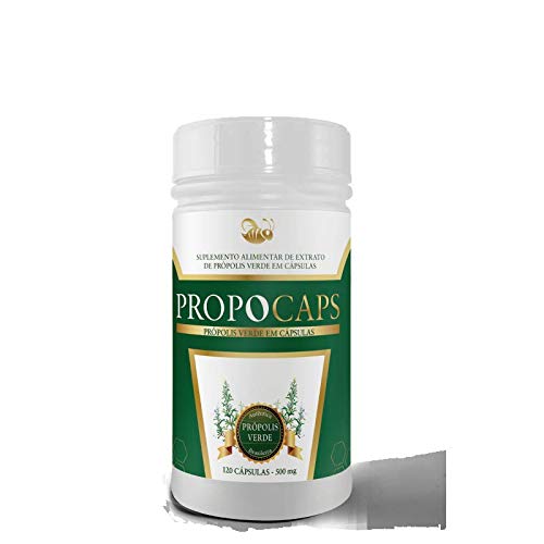 Kit 3 Propocaps 120 capsulas 500mg Própólis Verde Bellabelha