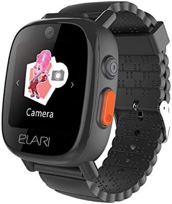 Elari Child smartwatch GPS WiFi Fixitime 3 Call and SMS Notification Activity Tracker Product Guaranteed 2 Years for All Technical Problems Black