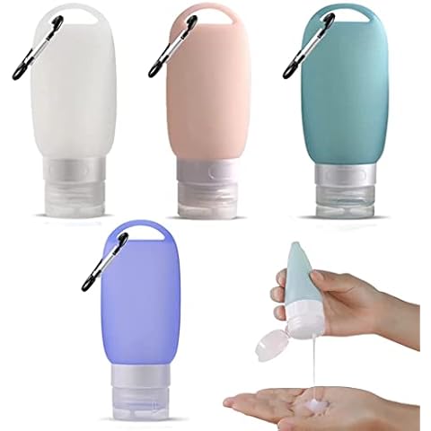 Botellas de Silicona Rellenables Portátiles a Prueba de Fugas Cover