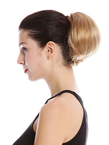 WIG ME UP - 909AB-V-27B Ponytail Hairpiece Extensions very short straight voluminous like hair bun copper blond - Image 3