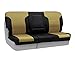 Coverking Custom Fit Center 40/20/40 Back Seat Cover for Select Lexus LX570 Models - Neosupreme (Tan with Black Sides)
