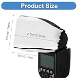 4 Pcs Camera Photography Accessories, Camera Soft Flash Cover, Universal Flash Diffuser Compatible with All Types Flashgun - Image 2