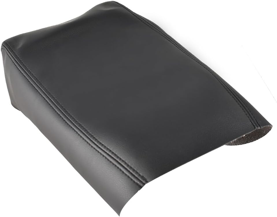 Center Console Lid Armrest Cover Skin Black For Ford Explorer 2011-2018 OEM Equivalent Replacement