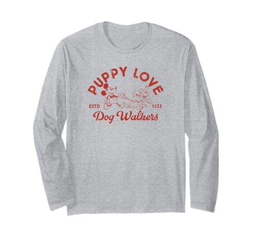 T-shirt Mickey Disney idéal pour promener son chien lors des journées fraîches
