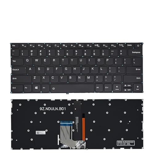 Clavier rétroéclairé Ideapad 320S 13IKB pour réparer les touches usées et illisibles
