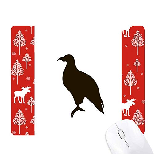 Aigle noir mignon la souris Noël pour illuminer votre bureau cet hiver