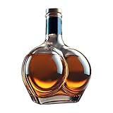 Whiskey Dekanter Glas Whisky Flasche Trinkbehälter Realistische Neuheit Whisky Dekanter Sets für Sake Eistee Tequila Wodka Rotwein Saft Rum