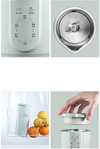 Soymilk Maker Machine Filter-Free Multifunction Automatic Electric Heating SOYA-Bean Milk Juicer Stir Rice Paste Make Tea 300ml(E)