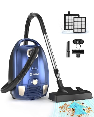 EYESUN Bagged Canister Vacuum