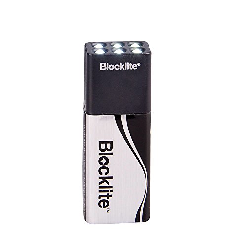Image of Lixada LED Flashlight Mini Flashlight Light Including 9 Volt Battery Flashlight Torch Flashlight