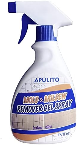 APULITO Mold Stain Cleaner Gel Mildew Cleaning Gel for Household Home Kitchen Bathroom