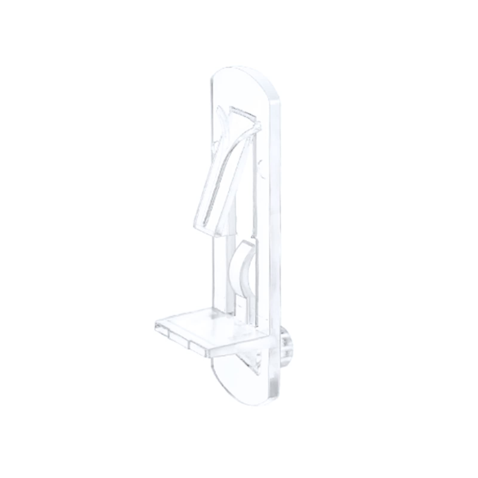 Bitray Shelf Support Peg Locking Shelf Pins Self-Locking Bracket Clips Fits 5/16" Dia Hole and 19/32" Shelf -50pcs — Amazon image 10