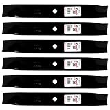 6PK Lawn Mower Blades Compatible with 50' Toro Time Cutter Z TimeCutter Z5000 74370 74372 74373...