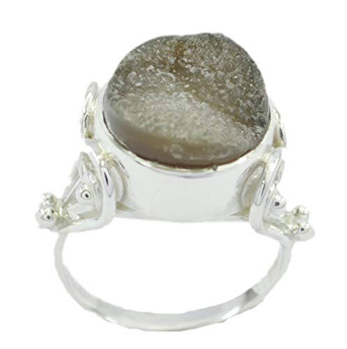 Bague multi pierre naturelle argent évite l'oxydation et sublime vos doigts