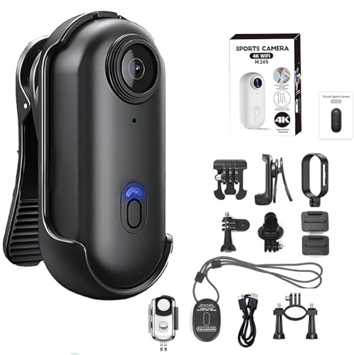 Caméra corporelle 4K Ultra HD pour filmer vos interventions sans aucun angle mort