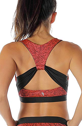 image for icyzone Workout Sports Bras for Women - Fitness Athletic Exercise Runn