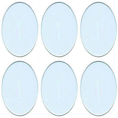 Dia 42Mm X 2Mm Glass Lens For Replacement Flashlight Glass Lens 5Pcs/Lot, White #TOP5