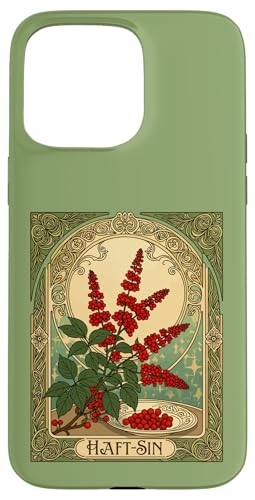 Sumac Sunrise A Haft-Sin �G���u�����̃��j���[�A���B �X�}�z�P�[�X iPhone 15 Pro Max �p