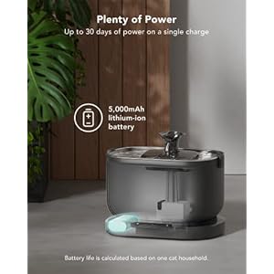 Petlibro Cat Water Fountain Wireless Pet Fountain Battery Operated 25l84oz Dockstream Automatic Dog Water Dispenser for Drinking with Quiet Pump Inside Stainless Steel Tray Easy Clean Bpafree  Cucciolini Doodles Petlibro cat water fountain wireless pet fountain battery operated 2 5l84oz dockstream automatic dog water dispenser for drinking with quiet pump inside stainless steel tray easy clean bpa free   cucciolini doodles