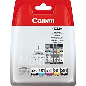 Canon 2078C005 Ink Cartridge – Pigment Black/Cyan/Magenta/Yellow/Black CO65216