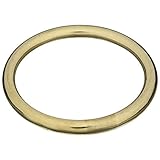 National Hardware N258-756 3156BC Ring in Solid Brass