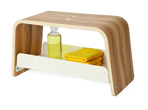 Universal Expert - Sgabello porta-tutto, in legno