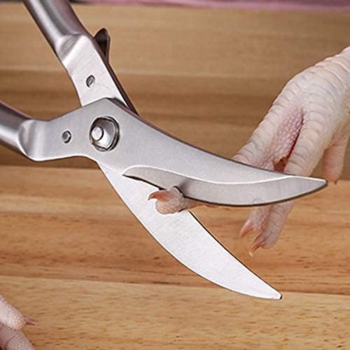 Kitchen Scissors Kitchen Shears Stainless Steel Kitchen Gadget Chicken Bone Scissor with Safe Lock Fish Shear Poultry Shears