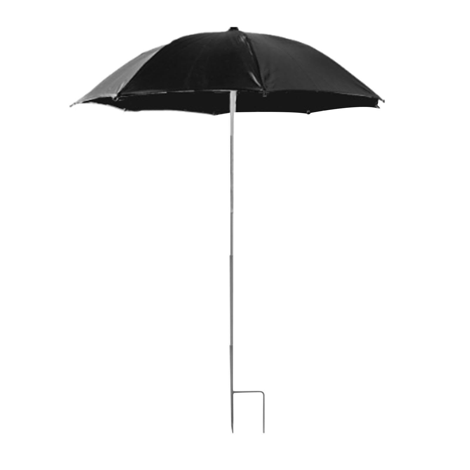 Outdoor Plant Umbrella Sun Protector for Potted Plants, Patio Flowers, Yard Black-image-39